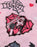 Monster High Heart Webs Girls Pink Multi-Pack of 2 Short Sleeve Nightdress