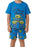 Disney Toy Story Aliens, Buzz and Rex Boys Multicoloured Multi-Pack of 3 Short Sleeve Short Leg Pyjama Set