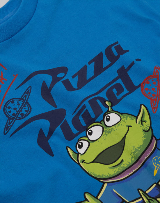Disney Toy Story Aliens, Buzz and Rex Boys Multicoloured Multi-Pack of 3 Short Sleeve Short Leg Pyjama Set