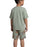Star Wars The Mandalorian Grogu Boys Multicoloured Multi-Pack of 2 Short Sleeve Short Leg Pyjama Set
