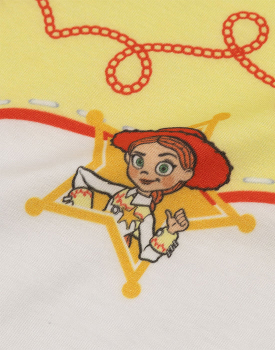 Disney Toy Story Jessie Girls White Short Sleeve Short Leg Pyjama Set