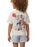 Disney Toy Story Jessie & Bullseye Girls White T-Shirt and Shorts Set