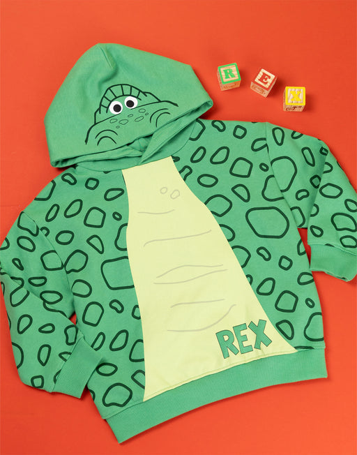Disney Toy Story Rex Boys Multicoloured Hoodie