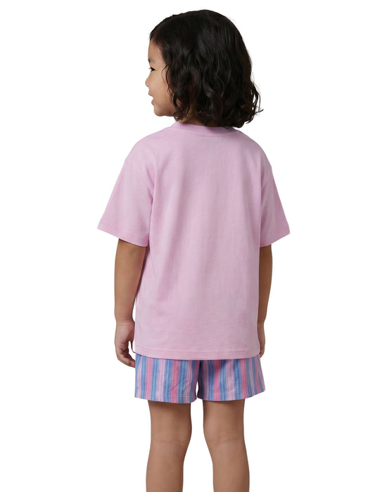 Lilo & Stitch Aloha Girls Pink T-Shirt and Shorts Set
