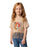 Disney Toy Story Jessie Girls Beige Fringe Short Sleeved T-Shirt