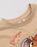 Disney Toy Story Jessie Girls Beige Fringe Short Sleeved T-Shirt