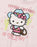 Hello Kitty Cowgirl Girls Pink Fringe Short Sleeved T-Shirt