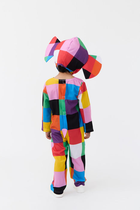 Elmer 3D Headpiece Unisex Kids Multicoloured