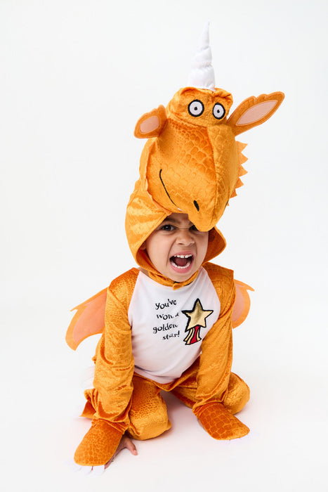 Gruffalo & Friends Zog 3D Headpiece Unisex Kids Orange