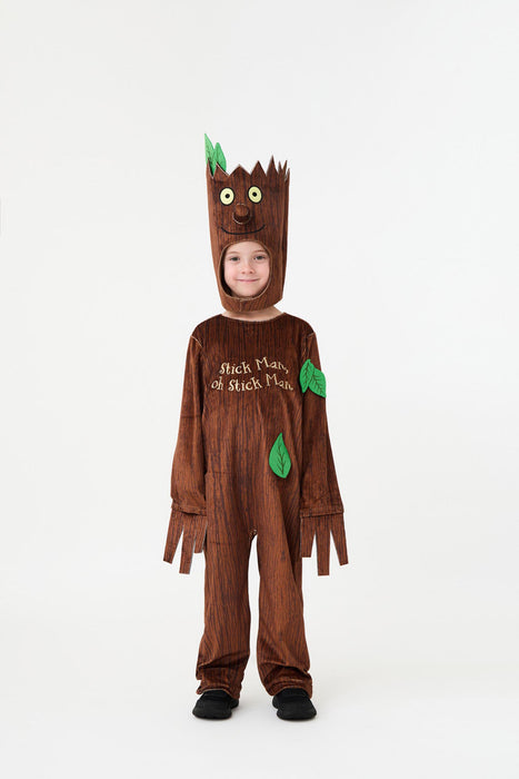 Gruffalo & Friends Stickman 3D Headpiece Unisex Kids Brown
