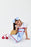 Blues Group Dorothy Girls Blue/White