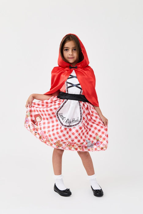 Blues Group Little Red Riding Hood Girls Red