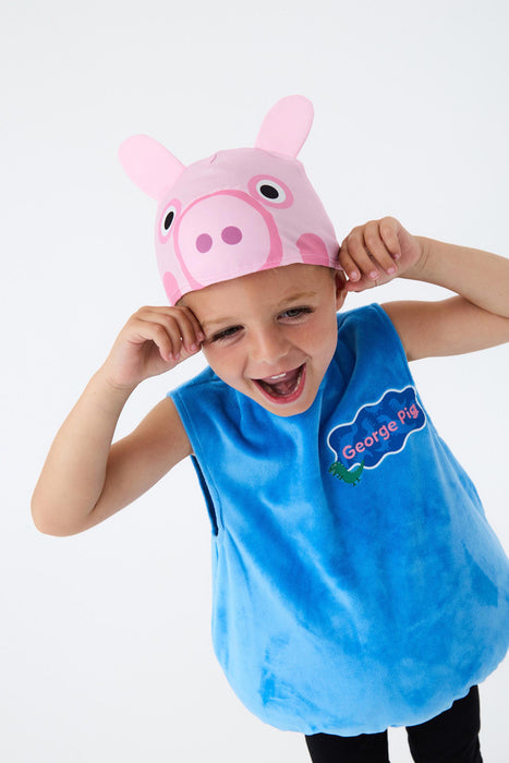 Peppa Pig George Pig 3D Headpiece Boys Blue