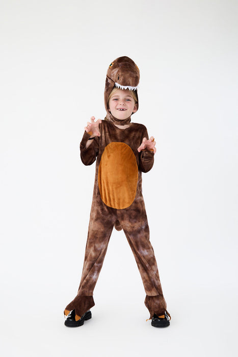 Blues Group Dinosaur Unisex Kids Brown