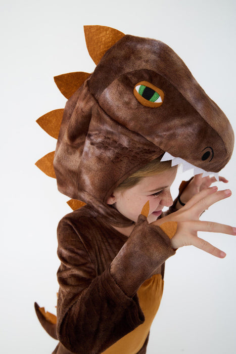 Blues Group Dinosaur Unisex Kids Brown