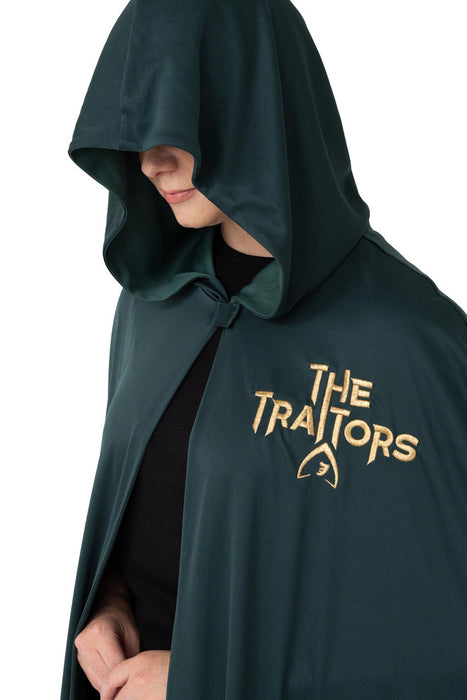 The Traitors Hooded Cloak Unisex Kids Green