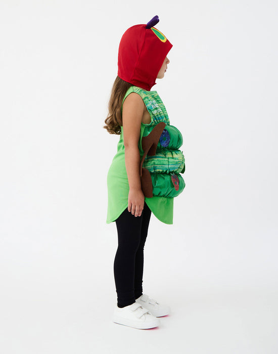 Eric Carle The Very Hungry Caterpillar Unisex Kids Green  2 Piece Costume