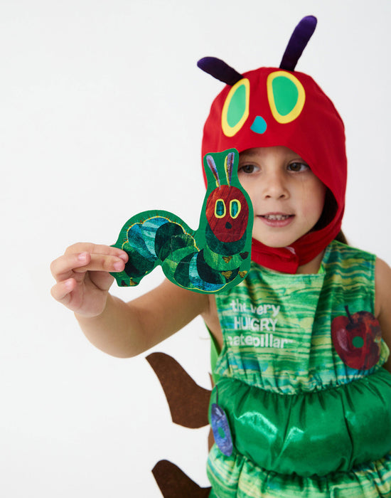Eric Carle The Very Hungry Caterpillar Unisex Kids Green  2 Piece Costume