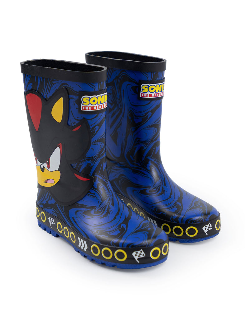 Sonic the Hedgehog Sonic And Shadow Boys Multicoloured Wellington Boots without Handles