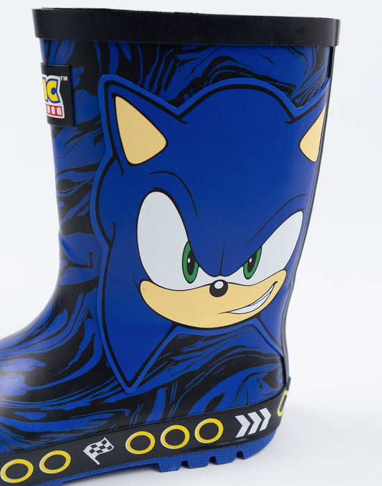Sonic the Hedgehog Sonic And Shadow Boys Multicoloured Wellington Boots without Handles