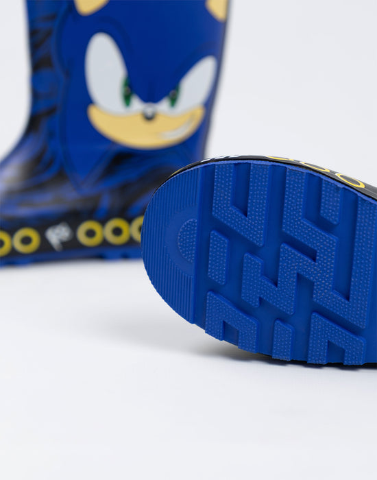 Sonic the Hedgehog Sonic And Shadow Boys Multicoloured Wellington Boots without Handles