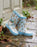 Peter Rabbit Multi Character Unisex Kids Blue Wellington Boots without Handles
