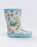 Peter Rabbit Multi Character Unisex Kids Blue Wellington Boots without Handles