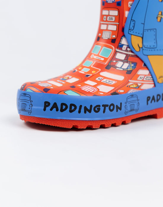 Paddington Bear Character Unisex Kids Multicoloured Wellington Boots without Handles