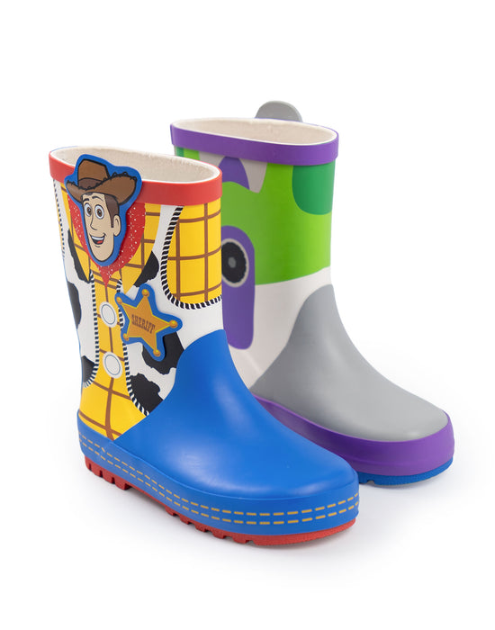 Disney Toy Story Woody & Buzz Lightyear Boys Multicoloured Wellington Boots without Handles