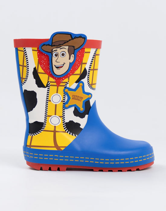 Disney Toy Story Woody & Buzz Lightyear Boys Multicoloured Wellington Boots without Handles