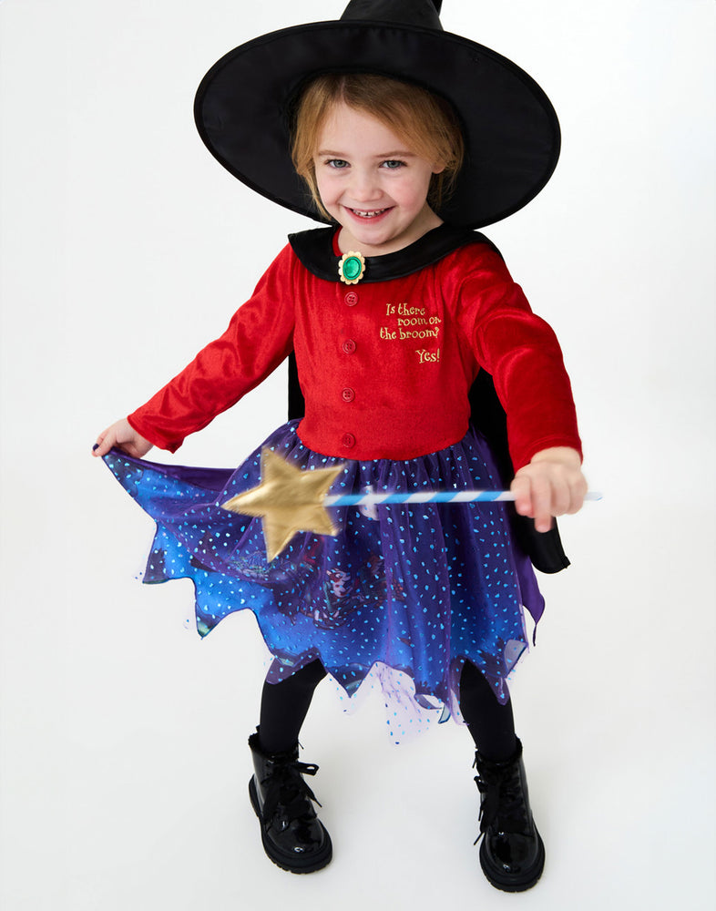 Gruffalo & Friends Room on the Broom Girls Multicoloured 4 Piece Costume