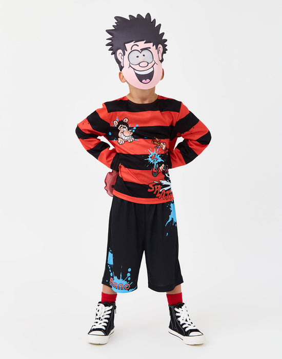 Beano Dennis the Menace Boys Multicoloured 3 Piece Costume