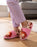 Disney Toy Story Jessie Girls Pink Slip On Loafer Slippers
