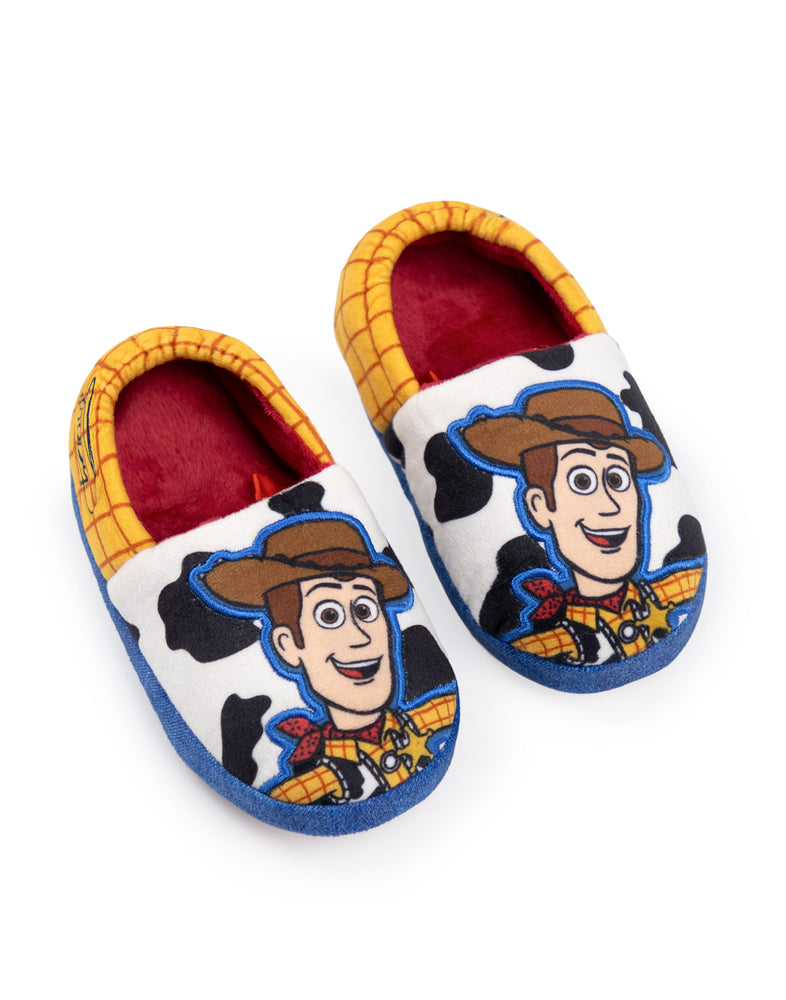 Disney Toy Story Woody Boys Multicoloured Slip On Loafer Slippers