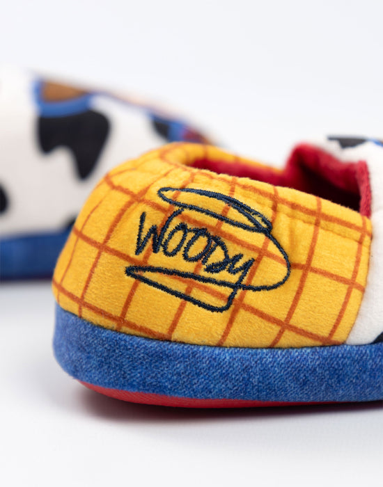 Disney Toy Story Woody Boys Multicoloured Slip On Loafer Slippers