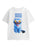 KPop Demon Hunters Derpy Tiger Unisex Kids White Short Sleeved T-Shirt