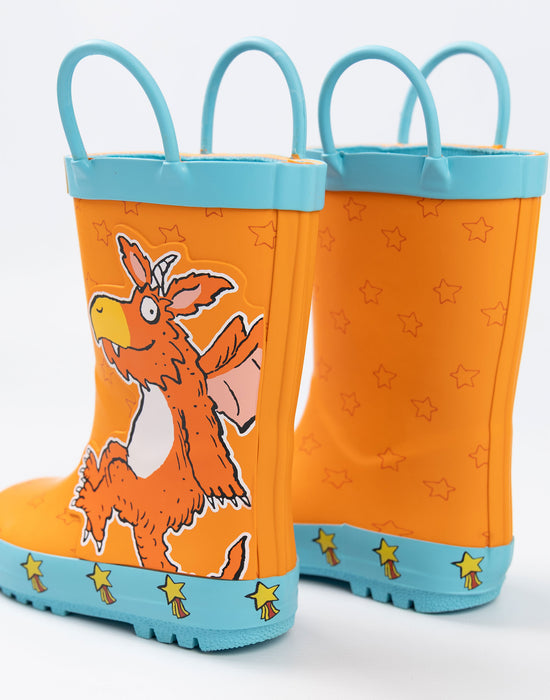Zog Character Unisex Kids Multicoloured Wellington Boots with Handles