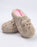 Pusheen Character Girls Beige Mule Slippers