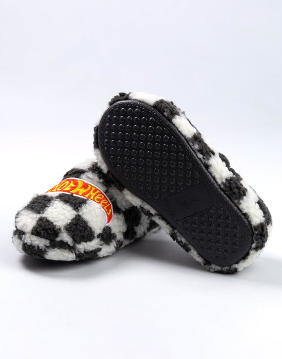 Hot Wheels Logo Boys multicoloured Slip On Loafer Slippers