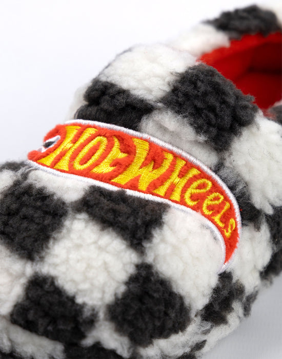 Hot Wheels Logo Boys multicoloured Slip On Loafer Slippers