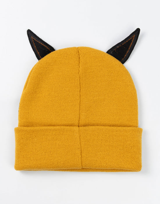 Pokemon Eevee Unisex Kids Brown Beanie Hat