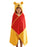 Disney Winnie The Pooh Unisex Kids Red Hooded Blanket