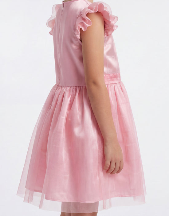 Steal a Brainrot Ballerina Cappucina Girls Pink 2 Piece Costume