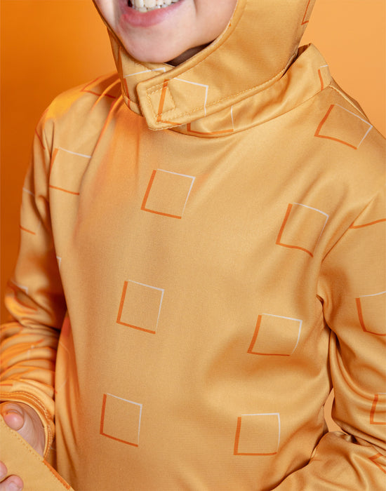 Steal a Brainrot Tung Tung Boys Brown 3 Piece Costume