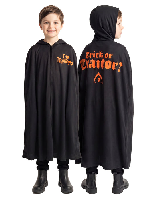 The Traitors Trick or Treat Halloween Boys Black 1 Piece Costume