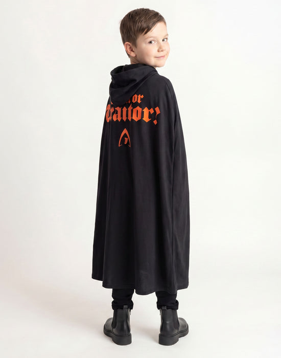 The Traitors Trick or Treat Halloween Boys Black 1 Piece Costume