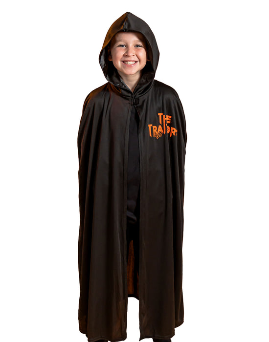 The Traitors Trick or Treat Halloween Boys Black 1 Piece Costume