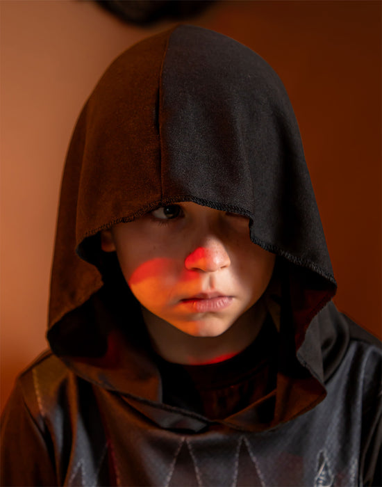 Show Me The Merch Grim Reaper Unisex Kids Black 3 Piece Costume