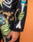 Show Me The Merch Skeleton Unisex Kids Multicoloured 2 Piece Costume