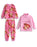 Disney Toy Story Jessie Girls Pink Multi-Pack of 3 Long Sleeve Long Leg Pyjama Set